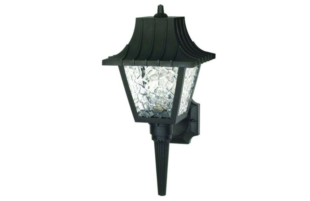 18" WALL LANTERN LIGHT, Color: Black 284034