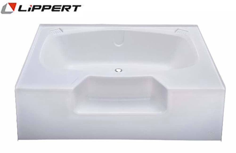 GARDEN TUB, Size/Color: 54" x 40" (White) 379975
