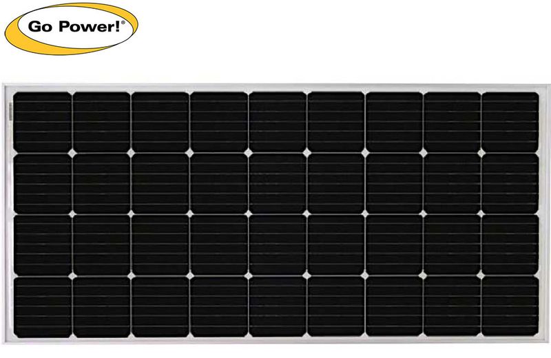 OVERLANDER: 200 WATT SOLAR KIT WITH WIRE AND 30 AMP CONTROLLER