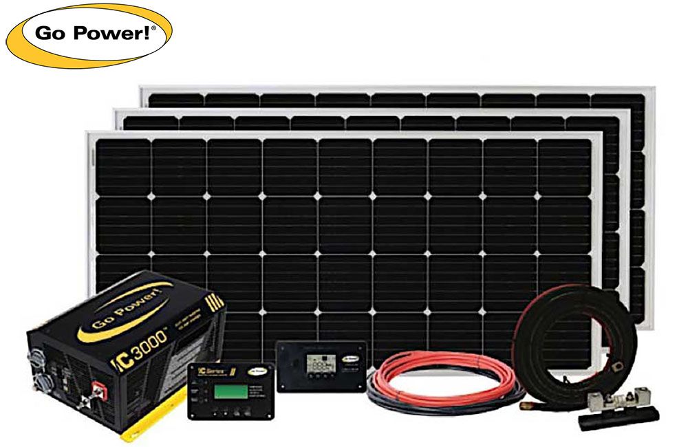 SOLAR-EXTREME: 600 WATT SOLAR &amp; IC-3000 WATT INVERTER CHARGER KIT