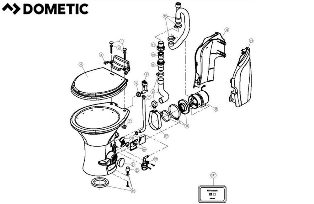 DOMETIC 7640 MODEL