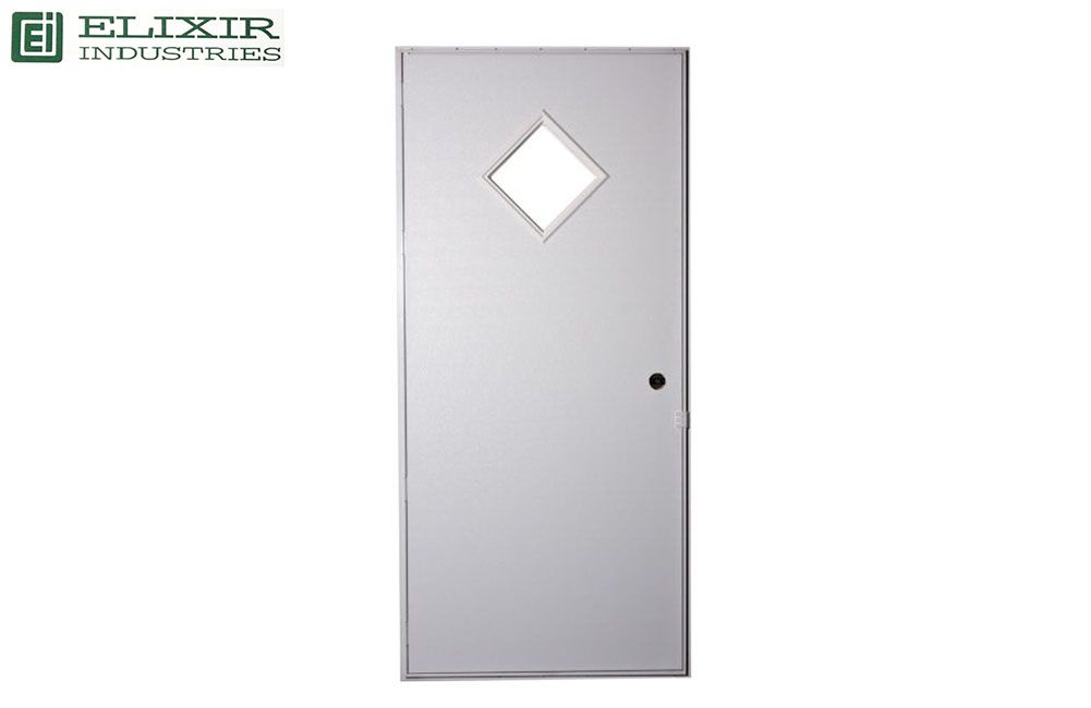 OUTSWING DOOR - 10 x 10 DIAMOND, Size: (30 x 72) LH 210866