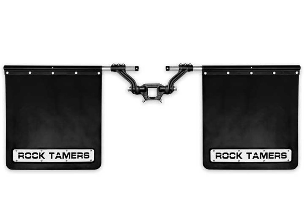 HITCH MOUNT MUDFLAP SYSTEM
