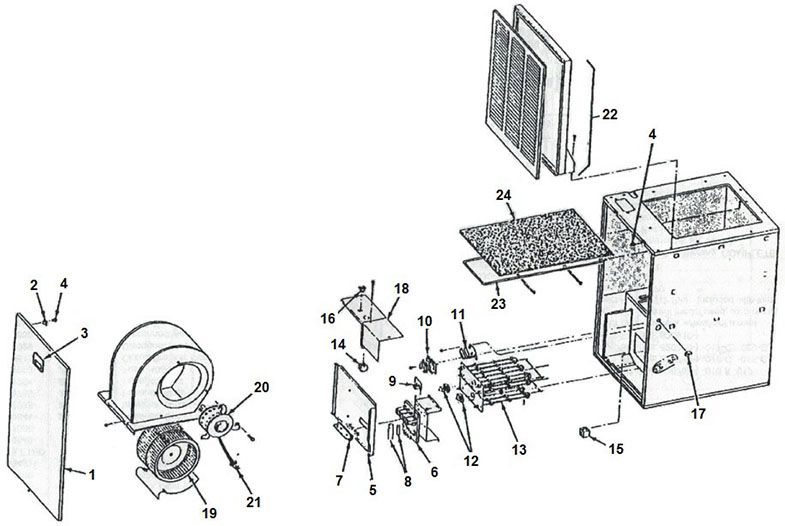 CME A Furnace Diagram
