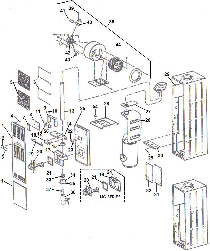 MG, MM Furnace Diagram