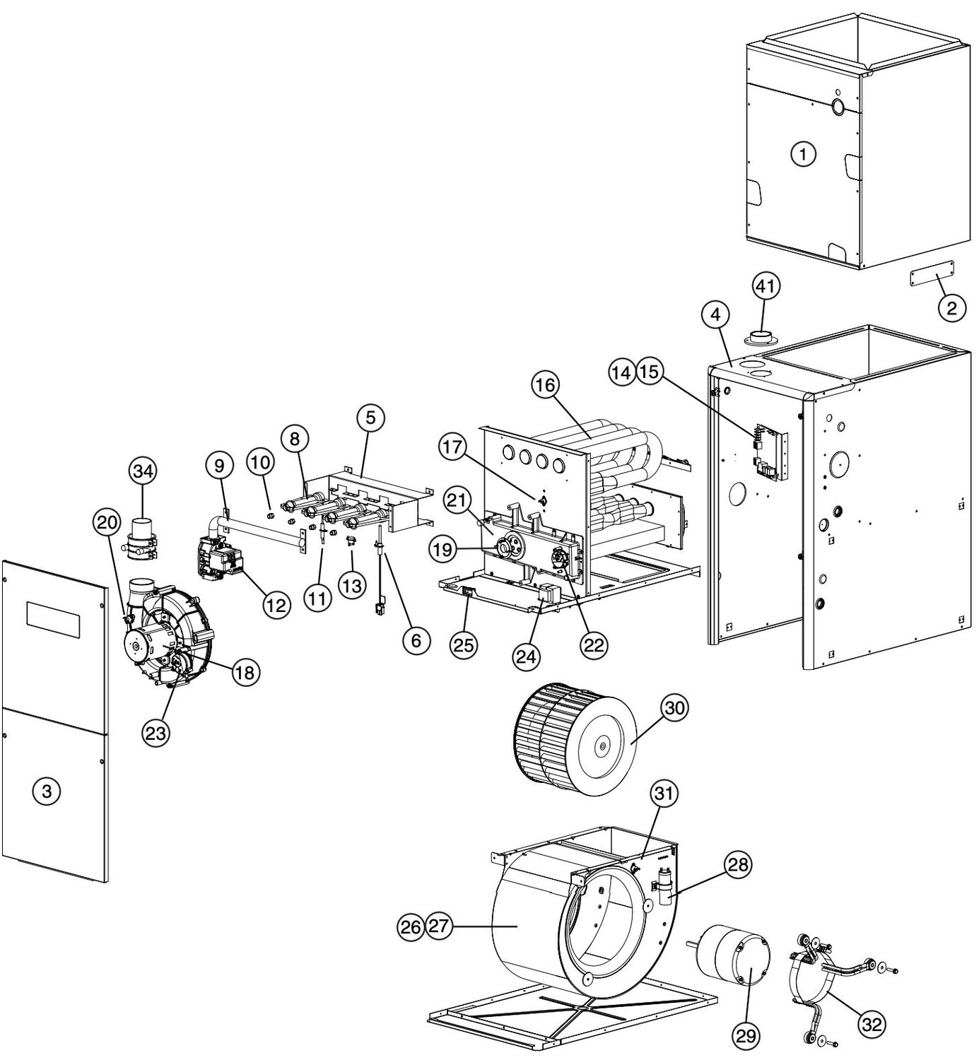 M4RC Furnace Diagram