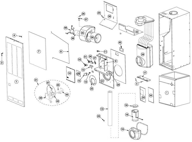 RG1D Furnace Diagram.