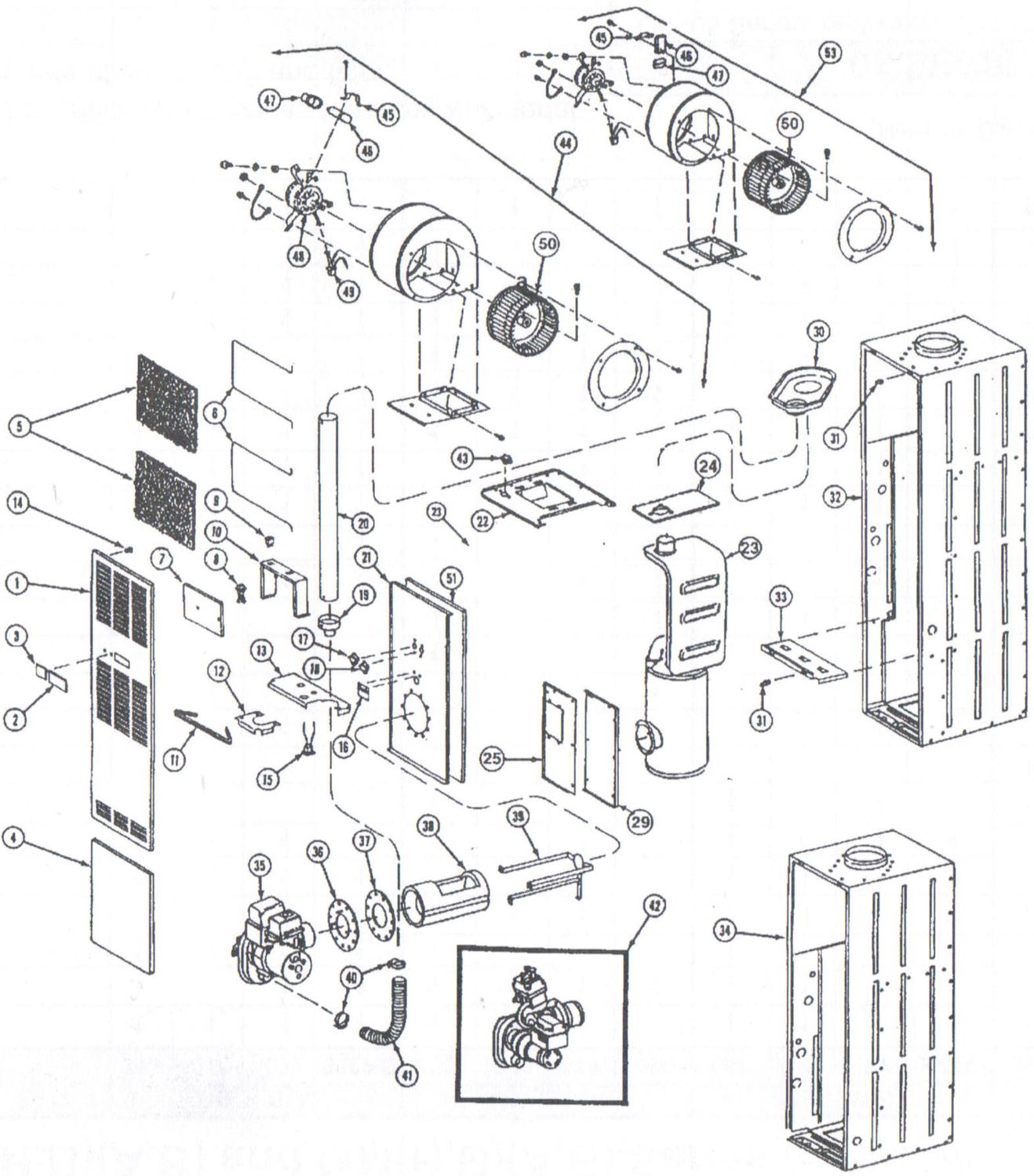 MS(-)A and MB(-)A SERIES - Oil/Gas Gun Furnace (1st, 2nd and 3rd Production)