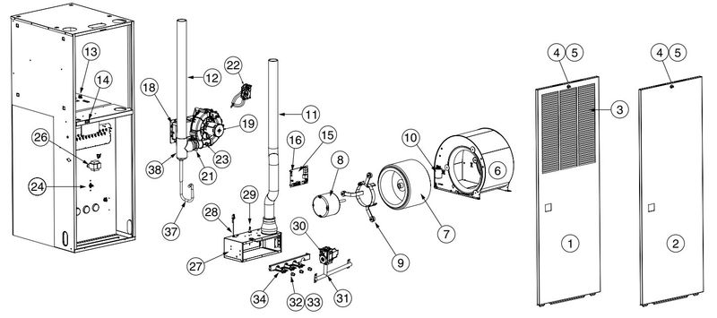 RG7 Revolv Furnace Diagram
