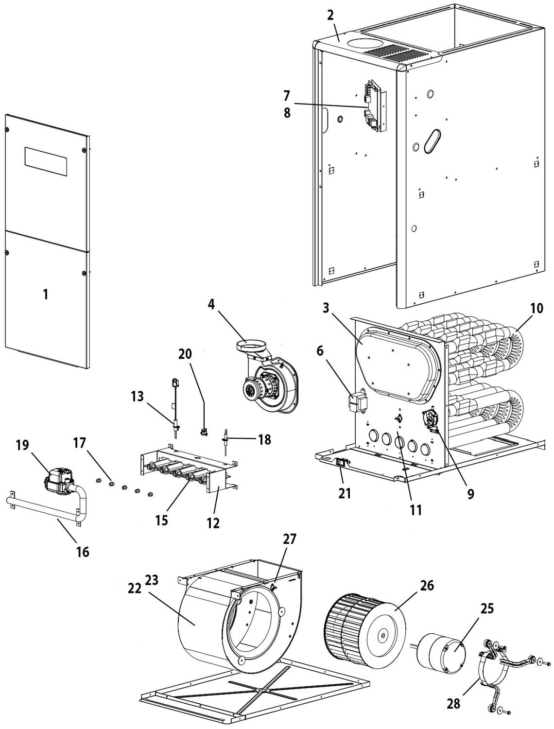 G7SA-1 Furnace Diagram