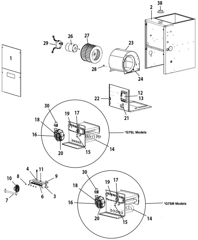 G7SL Furnace Diagram