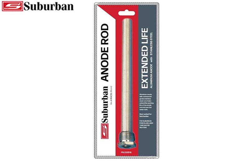 RV WATER HEATER ANODE ROD - ALUMINUM
