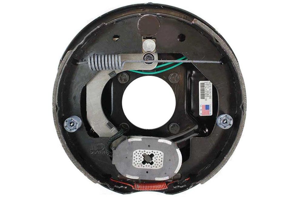 ELECTRIC COMPLETE BRAKE ASSEMBLIES, Size/LH-RH: 10" X 2-1/4" Electric Brake Assembly - LH (K23-026-00)