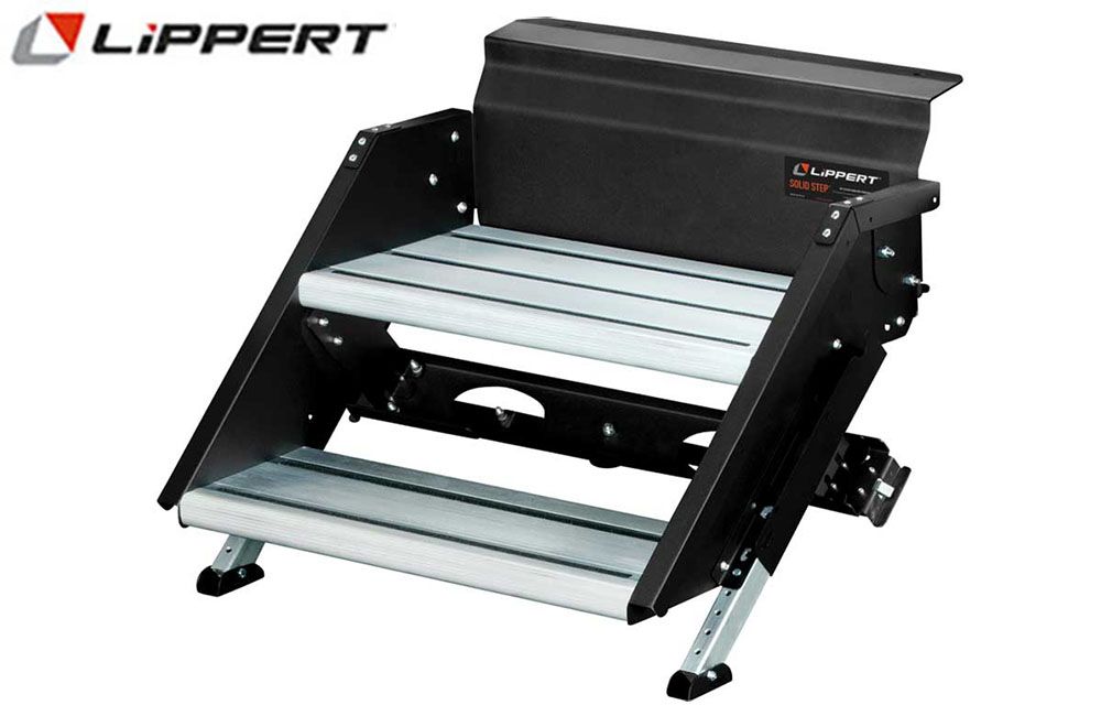 SOLID STEP PREMIUM RV ENTRY STEP, Size (See Chart): 26" double (733931)
