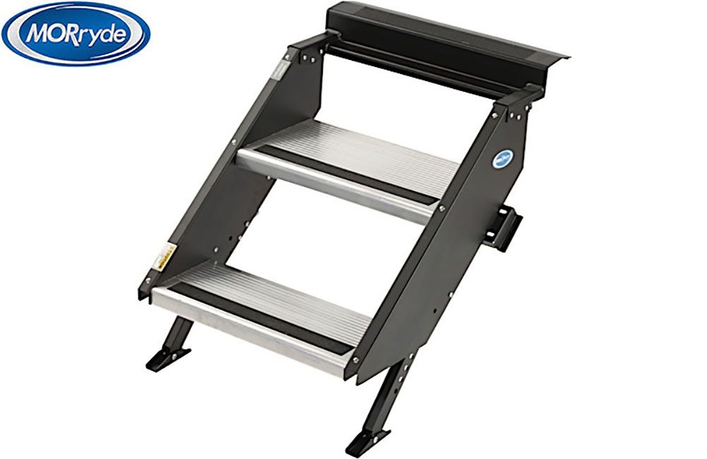 STEPABOVE RV ENTRY STEPS, Step/Step Height (See Chart): 2 Step/25"-29.5" (STP-201)