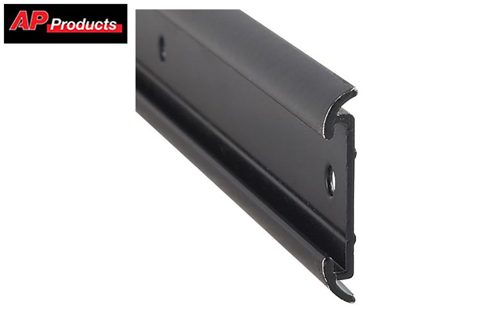 FLAT TRIM WITH INSERT, Color/Size: Black 16' (021-54602-16)