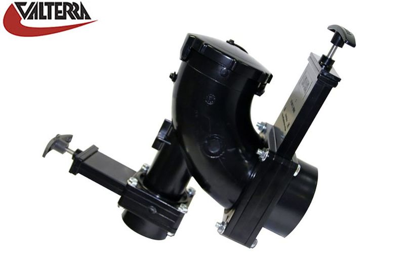 HEEL INLET ROTATING VALVE