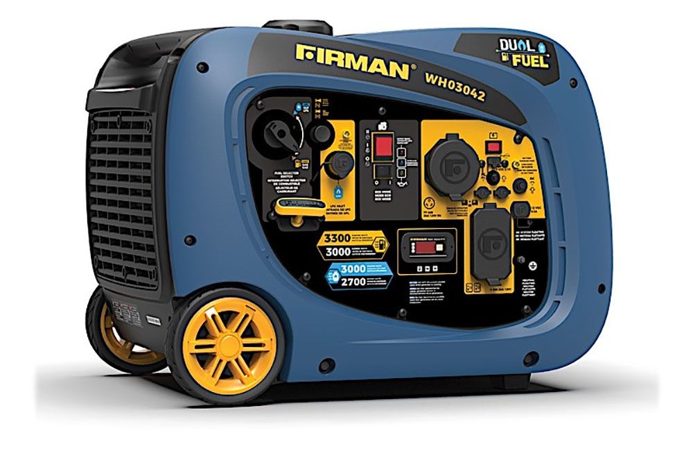 INVERTER 3300/3000W ELECTRIC START PARALLEL READY GAS/PROPANE PORTABLE GENERATOR