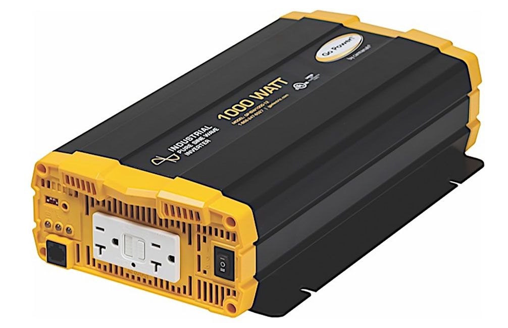PURE SINE WAVE INVERTER, Watts/Amps: GP-ISW1000-12, 1000 WATT (79948)
