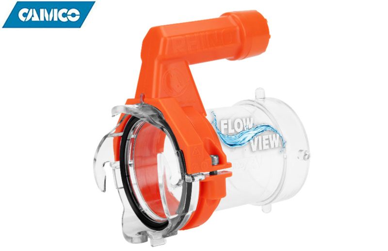 RHINO RV SEWER EXTENDER PRO w/LED FLASHLIGHT