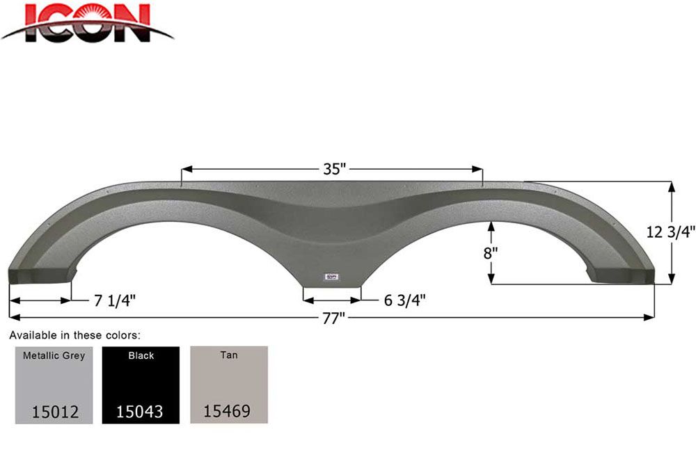 FENDER SKIRT, TANDEM - GRAND DESIGN