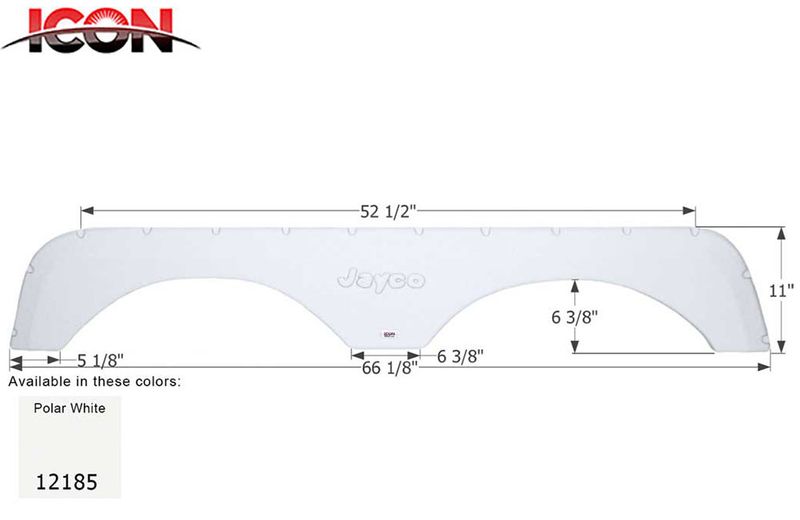 FENDER SKIRT, TANDEM - JAYCO