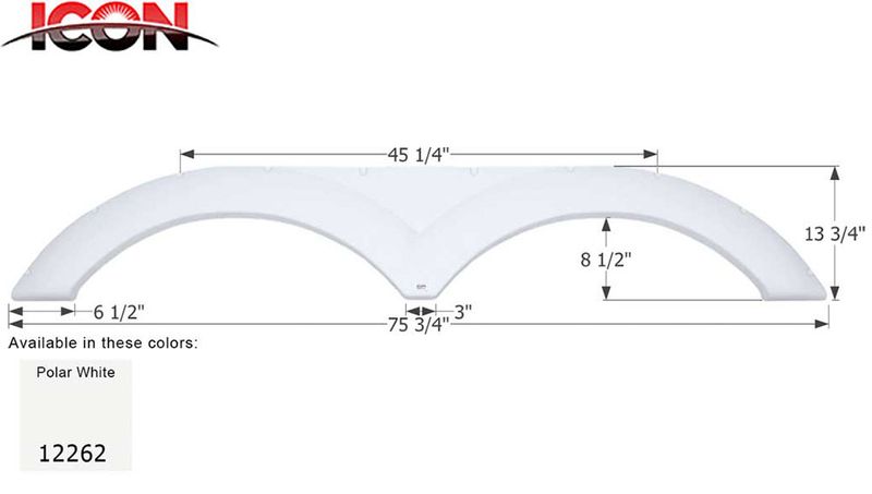 FENDER SKIRT, TANDEM - DUTCHMEN