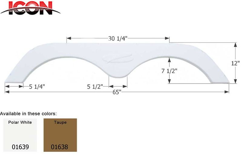 FENDER SKIRT, TANDEM - R-VISION