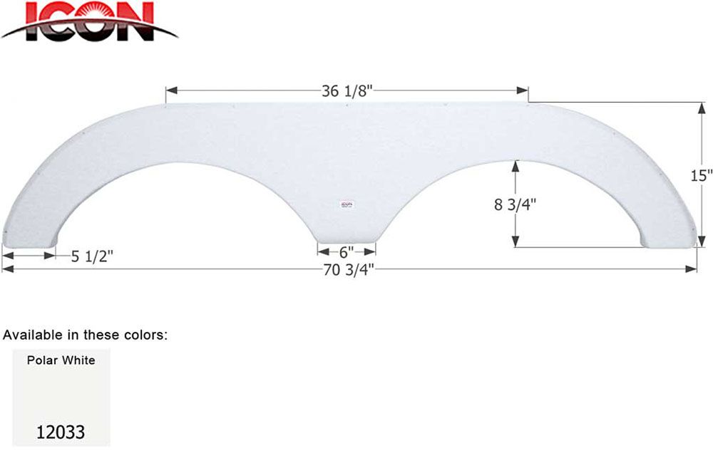 FENDER SKIRT, TANDEM - FOREST RIVER