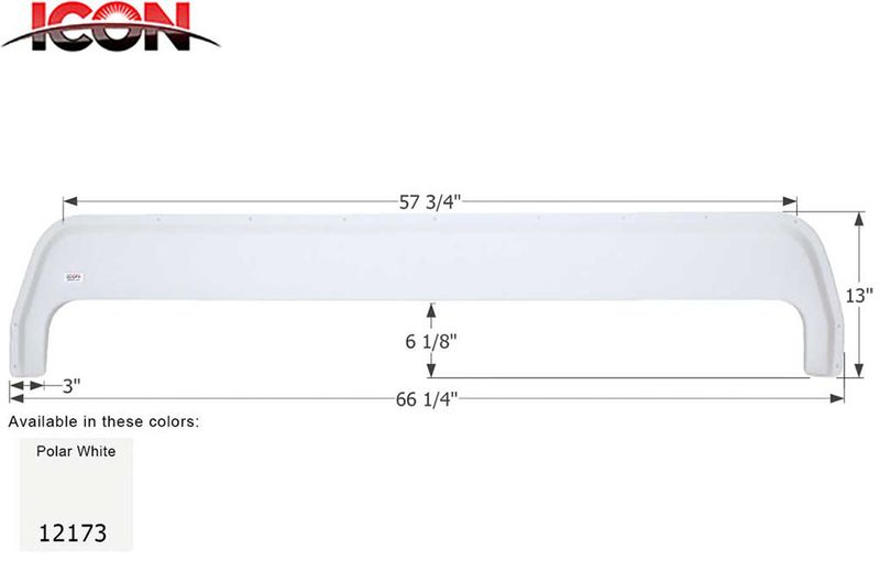 FENDER SKIRT, TANDEM - FOREST RIVER