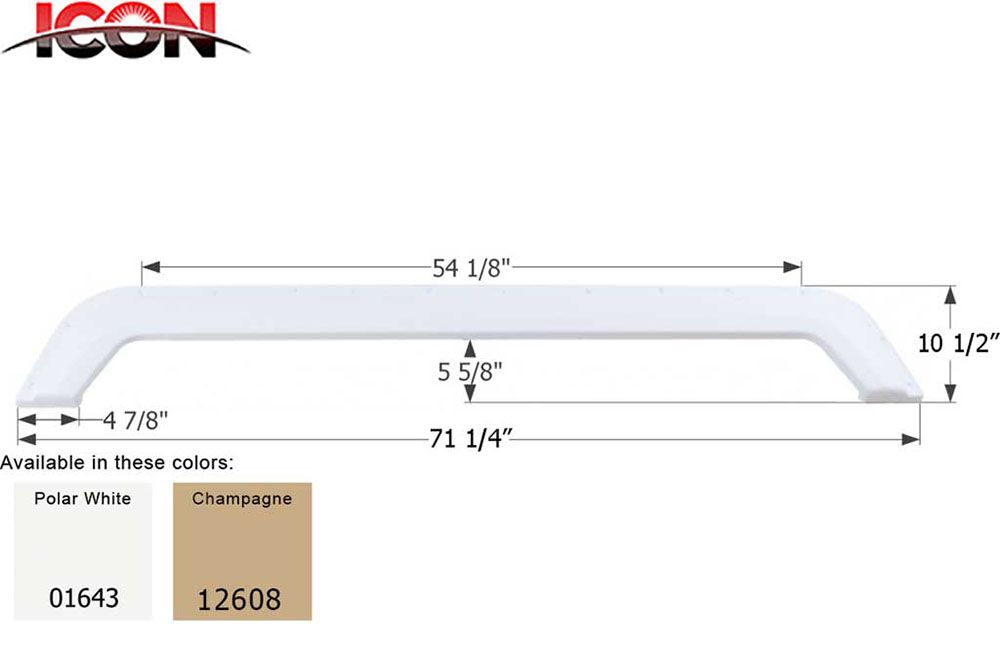 FENDER SKIRT, TANDEM - THOR CITATION
