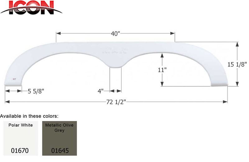 FENDER SKIRT, TANDEM - R-VISION