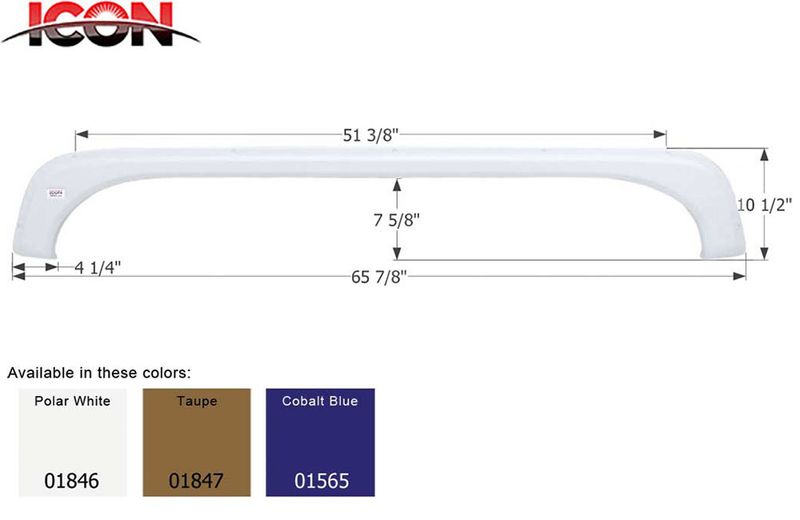 FENDER SKIRT, TANDEM - KZ (COBALT BLUE)