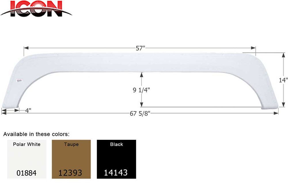 FENDER SKIRT, TANDEM - KZ