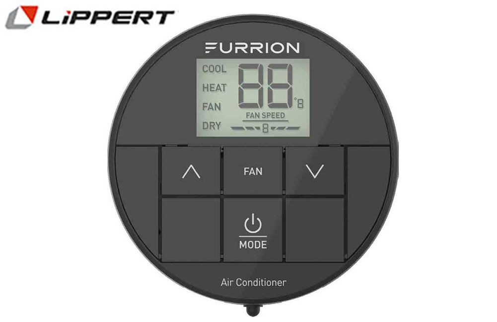ENHANCED SINGLE ZONE BASIC BACKLIT LED WALL THERMOSTAT