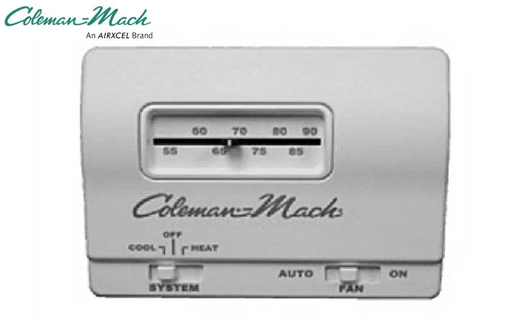 THERMOSTAT, ANALOG, HEAT/COOL 24V, WALL MOUNT