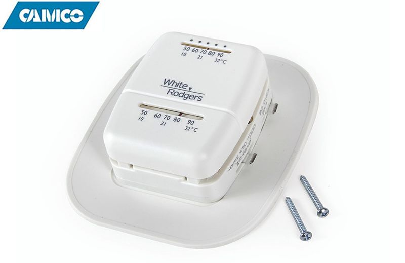 WALL THERMOSTAT HEAT &amp; COOL BEIGE