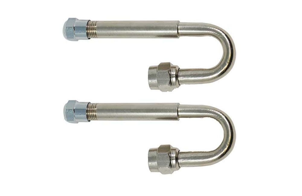 TIREMINDER ANGLED VALVE EXTENDER, 180DEG, 2 PACK