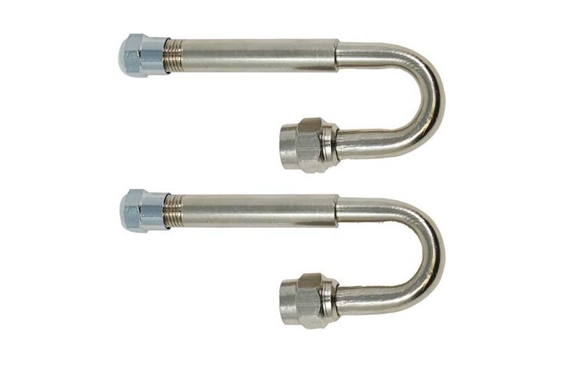 TIREMINDER ANGLED VALVE EXTENDER, 180DEG, 2 PACK