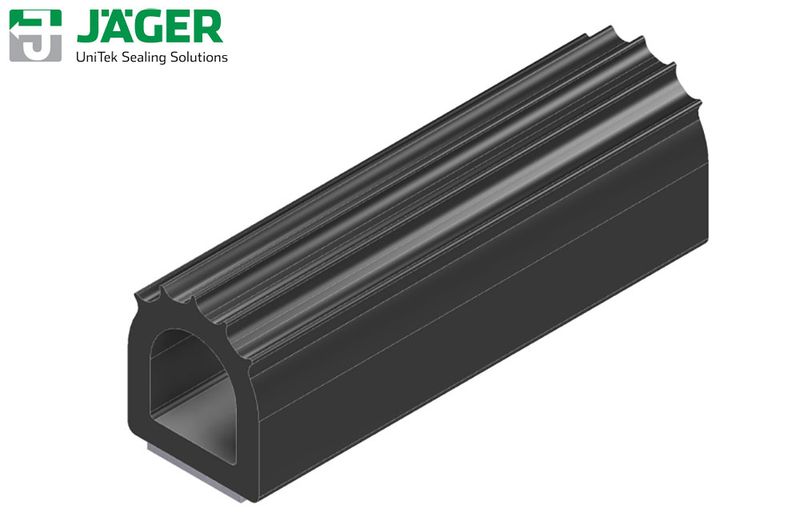 FLIP N SEAL 1" X .875" RIBBED D SLIDE OUT SEAL