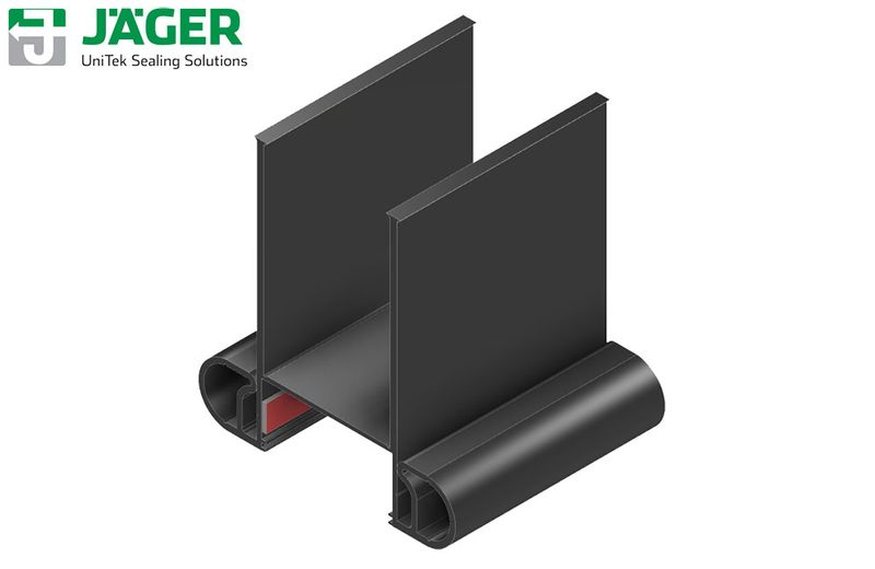 FLIP N SEAL 2" WALL CAP 2" WIPE DOUBLE BULB SLIDE OUT SEAL