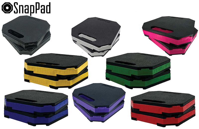 STAKPAD STACKABLE RV JACK PAD - 2 PACK
