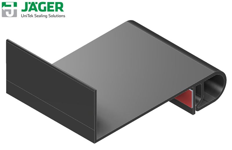 FLIP N SEAL 1.13IN BULB 1.5IN WIPE BOTTOM PAN FOR CABLE DRIVEN SLIDE MECHANISM (04003190)