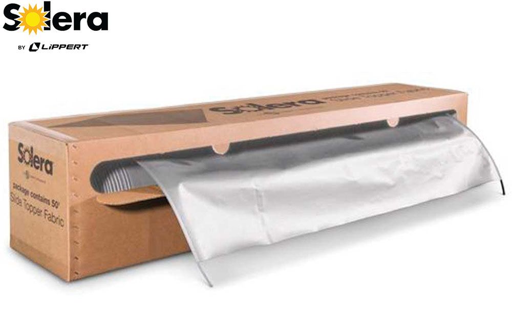 SLIDE TOPPER REPLACEMENT FABRICS, Color: White (432252)