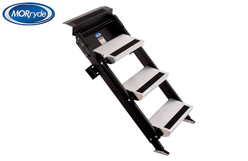 FLIP TREAD STEP, Step/Step Height (See Chart): 3 Step/36.5"-46.5" (STP-217)