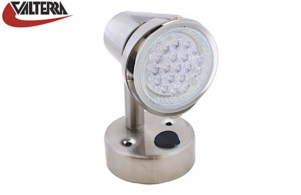 LED CHROME WALL SCONCE