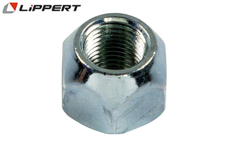 TRAILER AXLE 60DEG CONE WHEEL LUG NUT 1/2IN-20 THREAD SIZE (6-PACK)