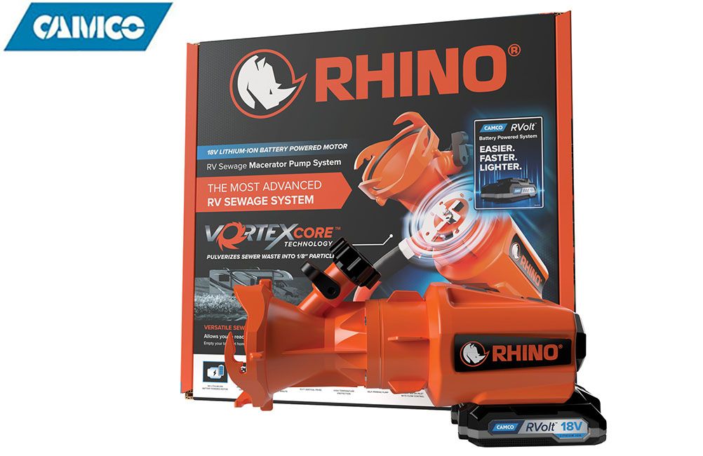 RHINO 18V LITHIUM-ION SEWAGE MACERATOR PUMP SYSTEM