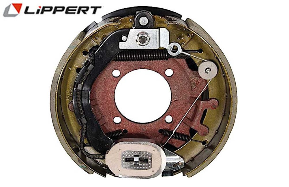 12.25IN X 3.38IN ELECTRIC BRAKE ASSEMBLY, 4-BOLT; 8000# AXLE