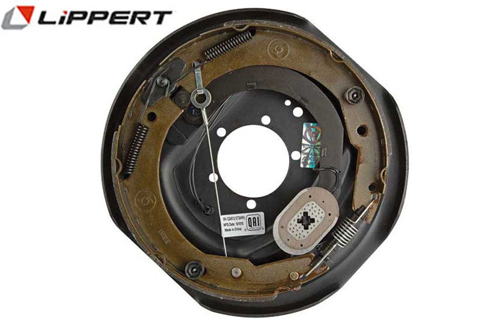 12IN X 2IN RH FORWARD SELF-ADJUSTING BRAKES, 5-BOLT: 4000-7000# AXLE